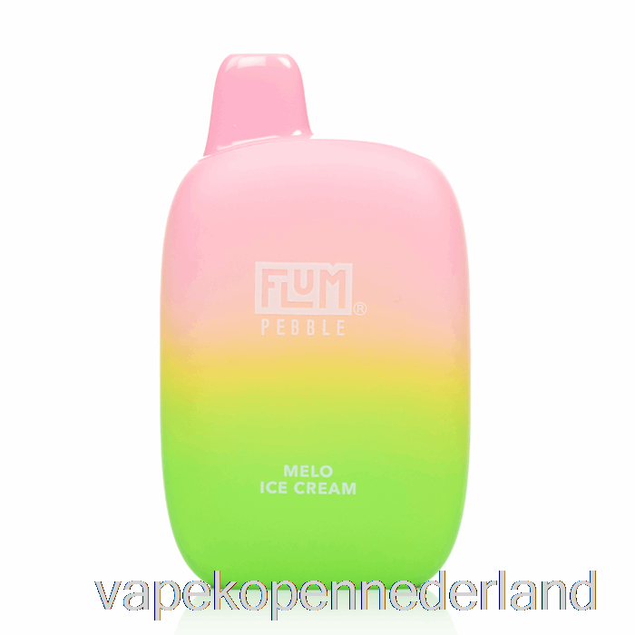 Elektronische Sigaret Vape Flum Kiezel 6000 Wegwerpmelo-ijs
